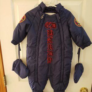 Ed Hardy Infant Snow Suit Size 12-18M